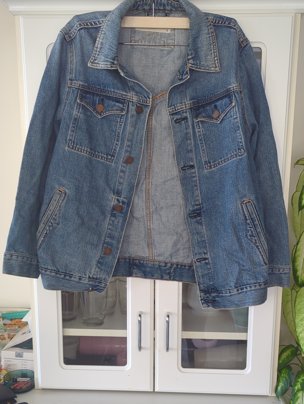 ASOS Blue Denim Trucker Jacket